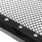 2006-2008 Dodge RAM Glossy Black ABS Rivet Style Grille w/ Stainless Steel Mesh