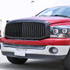 2006-2008 Dodge RAM Glossy Black ABS Vertical Grille