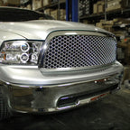 2009-2012 Dodge RAM 1500 Chrome ABS Honeycomb Mesh Grille