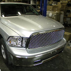 2009-2012 Dodge RAM 1500 Chrome ABS Honeycomb Mesh Grille