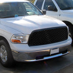 2009-2012 Dodge RAM 1500 Glossy Black ABS Honeycomb Mesh Grille