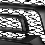 2010-2018 Dodge RAM 2500/3500 Rebel Style Hood Grille w/ Amber LED Lights