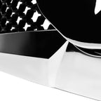 2013-2018 Dodge RAM 1500 Chrome ABS Rebel Style Honeycomb Mesh Grille