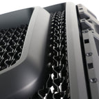 2019-2021 Dodge RAM 1500 Matte Black ABS Rebel Style Honeycomb Mesh Grille