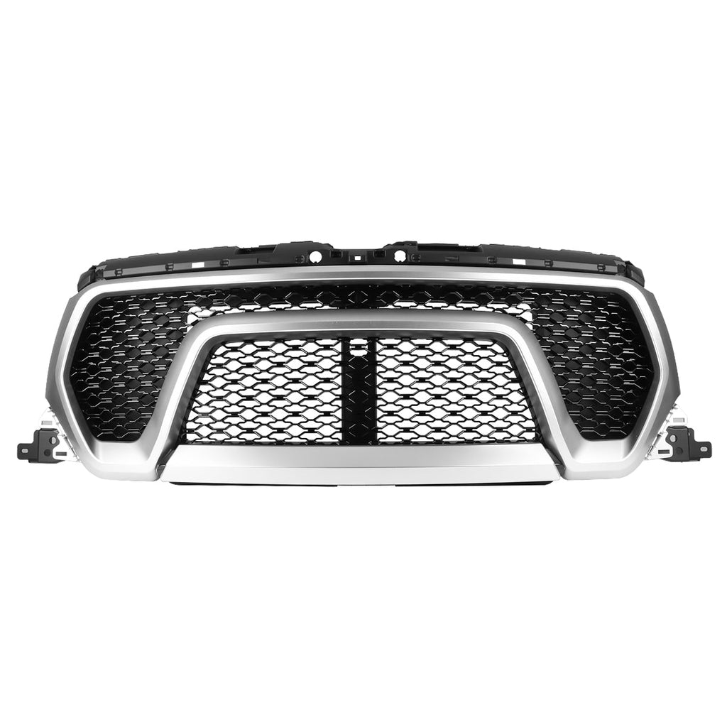 2019-2022 Dodge RAM 1500 Glossy Black Mesh Grille with Chrome Trim
