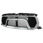 2019-2022 Dodge RAM 1500 Glossy Black Mesh Grille with Chrome Trim