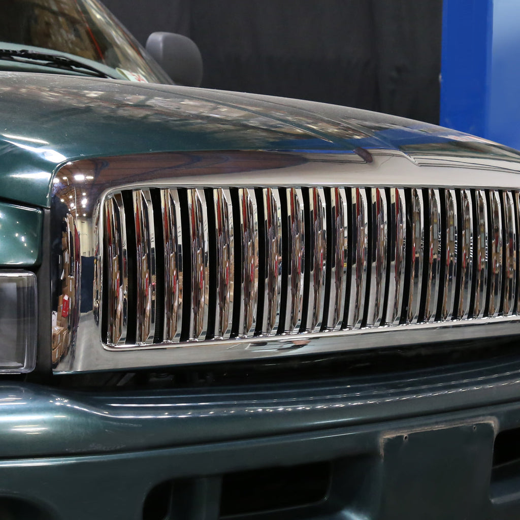 1994-2002 Dodge RAM Chrome ABS Vertical Grille