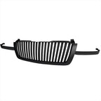2003-2006 Chevrolet Silverado/Avalanche Matte Black ABS Conversion Vertical Grille