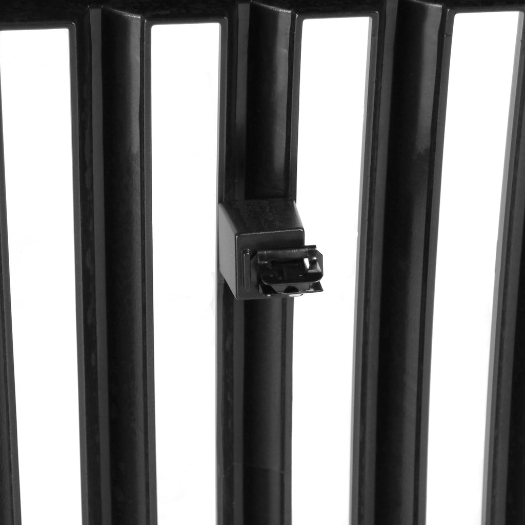 2007-2013 Chevrolet Silverado 1500 Matte Black ABS Vertical Grille