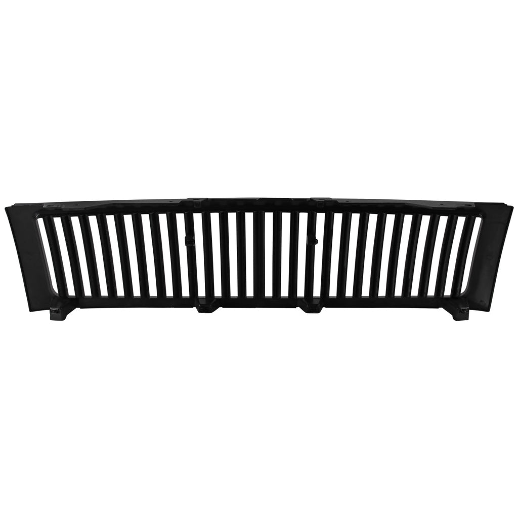 2007-2013 Chevrolet Silverado 1500 Matte Black ABS Vertical Grille