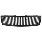 2007-2013 Chevrolet Silverado 1500 Matte Black ABS Vertical Grille