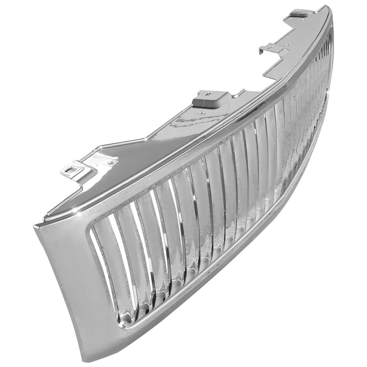 2007-2013 Chevrolet Silverado 1500 Chrome ABS Vertical Grille
