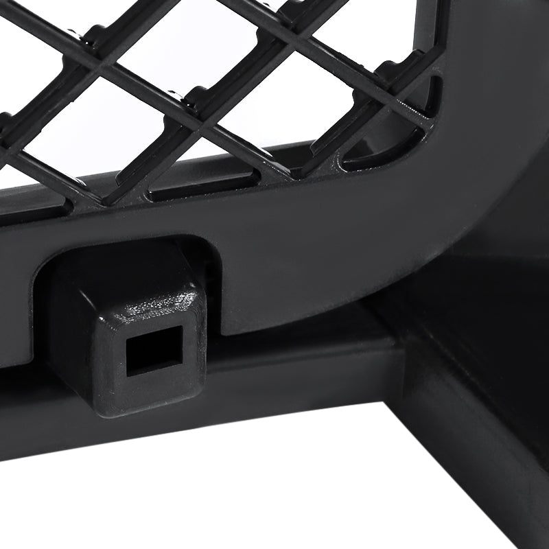 2014-2015 Chevrolet Silverado 1500 Glossy Black ABS Honeycomb Mesh Grille