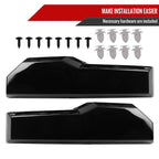 2019-2022 Chevrolet Silverado 1500 WT Glossy Black Honeycomb Hood Grille