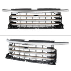 2022-2026 Chevrolet Silverado 1500 High Country Chrome Mesh Front Upper Hood Grille