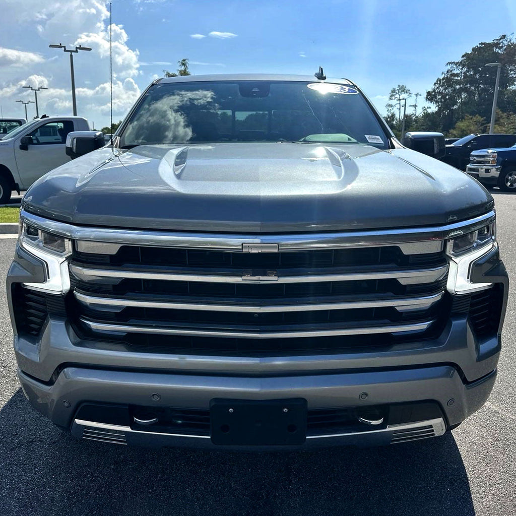 2022-2026 Chevrolet Silverado 1500 High Country Chrome Mesh Front Upper Hood Grille