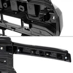 2022-2026 Chevrolet Silverado 1500 Glossy Black Mesh Front Upper Hood Grille