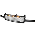 1999-2002 Chevrolet Silverado 1500/2000-2006 Tahoe/Suburban Matte Black Mesh Replacement Grille w/ LED Lights