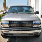 1999-2006 Chevrolet Silverado Silverado/Tahoe/Suburban Glossy Black ABS Vertical Grille