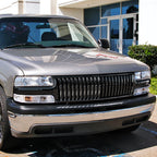 1999-2006 Chevrolet Silverado Silverado/Tahoe/Suburban Glossy Black ABS Vertical Grille