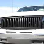 1999-2002 Chevrolet Silverado Matte Black ABS Vertical Grille
