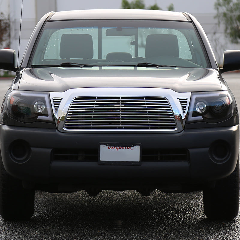 2005-2011 Toyota Tacoma Chrome ABS Horizontal Billet Grille