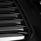 2005-2011 Toyota Tacoma Glossy Black ABS Horizontal Billet Grille