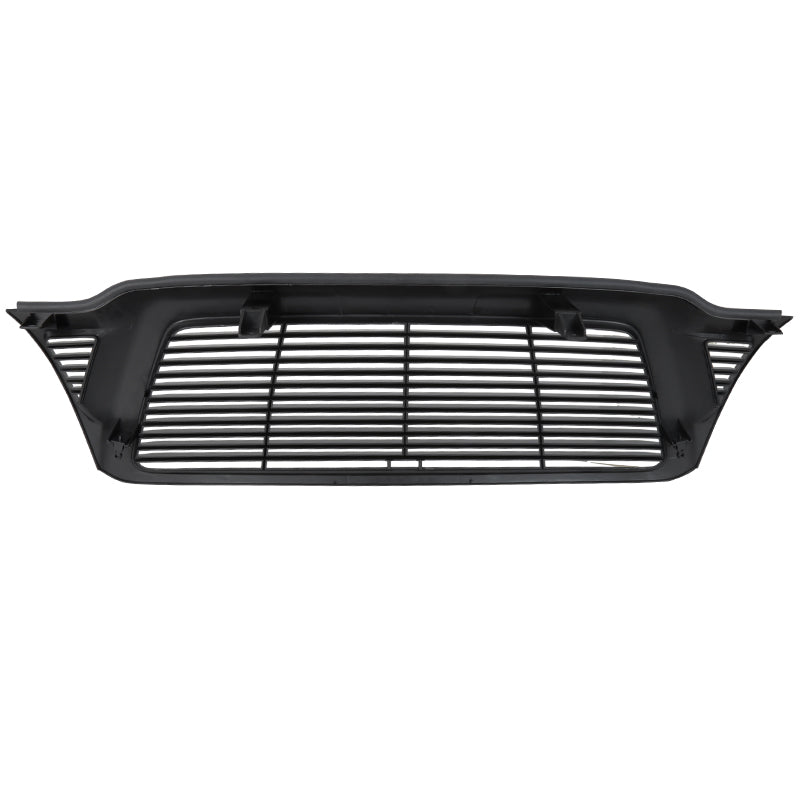2005-2011 Toyota Tacoma Glossy Black ABS Horizontal Billet Grille