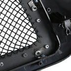 2005-2011 Toyota Tacoma Glossy Black ABS Rivet Style Grille w/ Stainless Steel Mesh