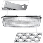 2007-2013 Chevrolet Avalanche/ 2007-2014 Tahoe Suburban Chrome ABS Honeycomb Mesh Grille
