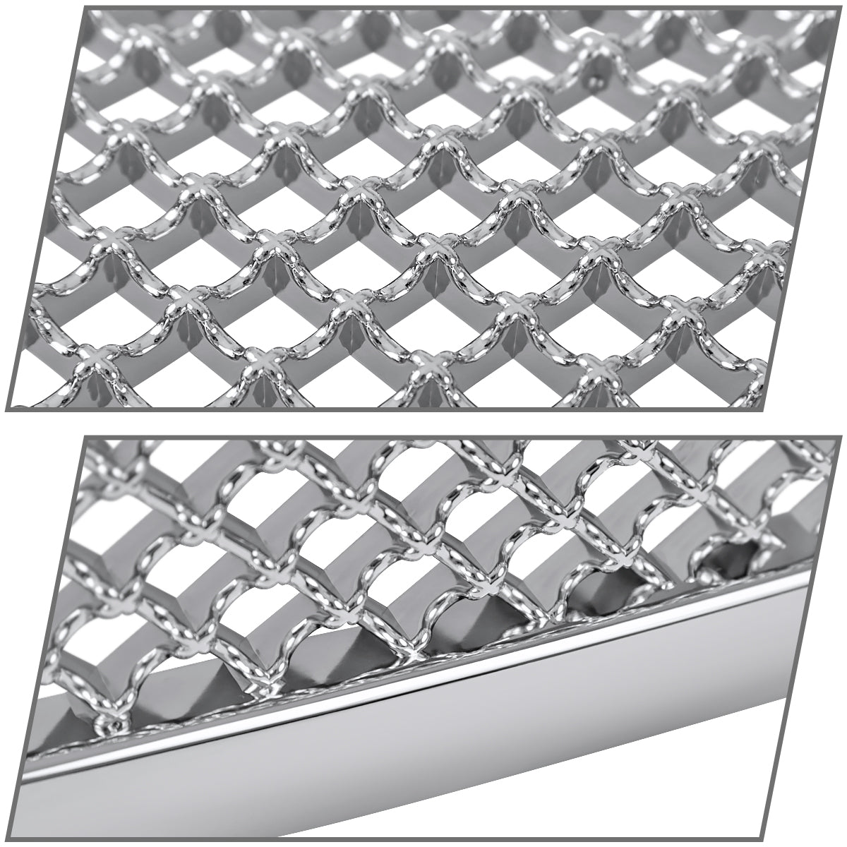 2007-2013 Chevrolet Avalanche/ 2007-2014 Tahoe Suburban Chrome ABS Honeycomb Mesh Grille