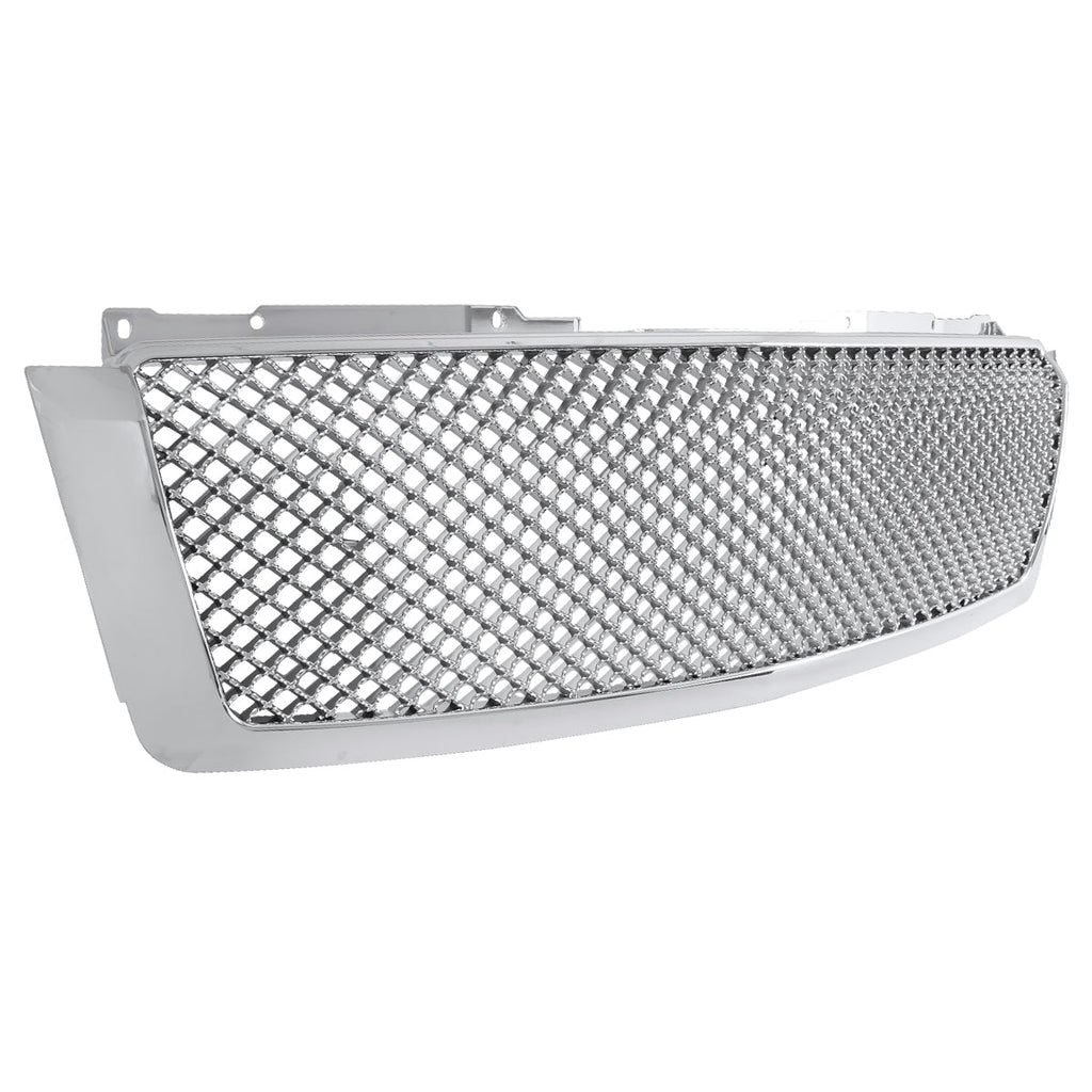 2007-2013 Chevrolet Avalanche/ 2007-2014 Tahoe Suburban Chrome ABS Honeycomb Mesh Grille