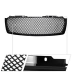 2007-2013 Chevrolet Avalanche/ 2007-2014 Tahoe Suburban Glossy Black ABS Honeycomb Mesh Grille