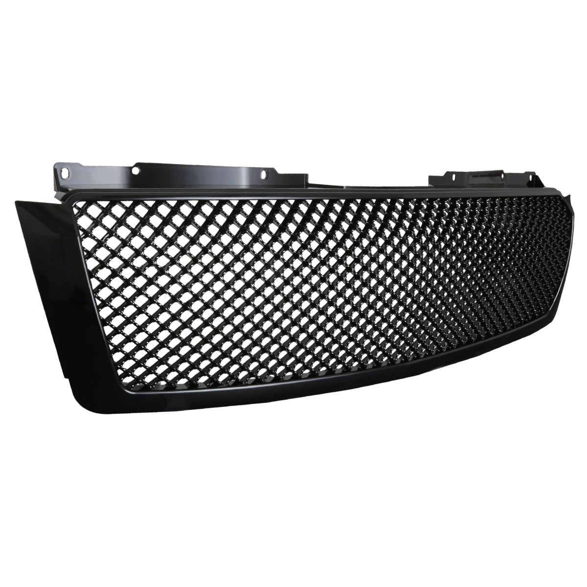 2007-2013 Chevrolet Avalanche/ 2007-2014 Tahoe Suburban Glossy Black ABS Honeycomb Mesh Grille