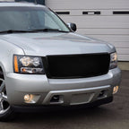 2007-2013 Chevrolet Avalanche/ 2007-2014 Tahoe Suburban Glossy Black ABS Honeycomb Mesh Grille