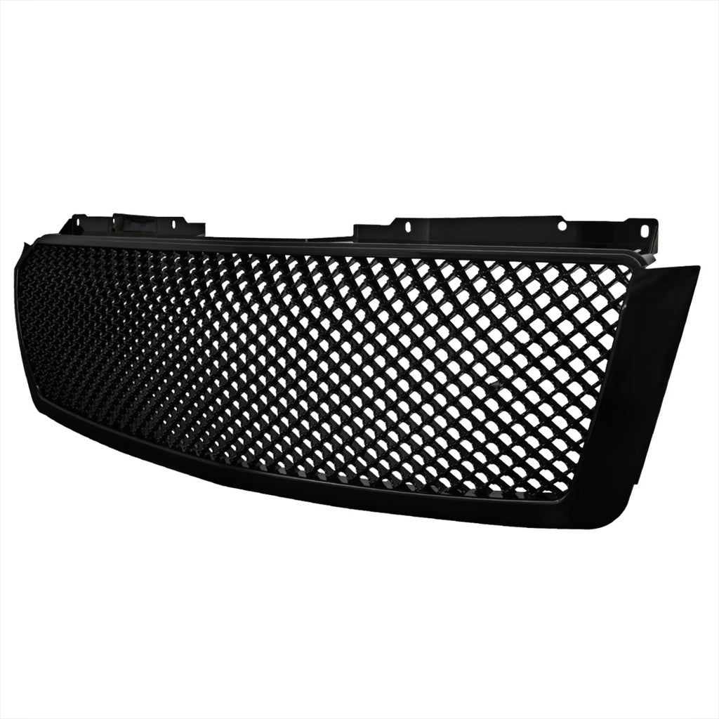 2007-2013 Chevrolet Avalanche/ 2007-2014 Tahoe Suburban Glossy Black ABS Honeycomb Mesh Grille