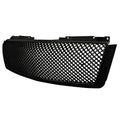 2007-2013 Chevrolet Avalanche/ 2007-2014 Tahoe Suburban Glossy Black ABS Honeycomb Mesh Grille