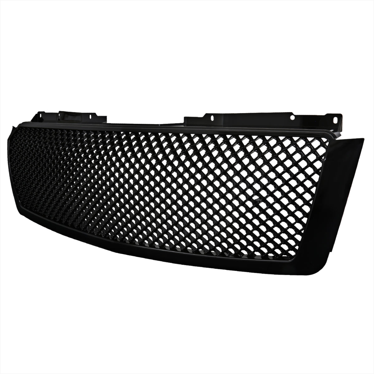 2007-2013 Chevrolet Avalanche/ 2007-2014 Tahoe Suburban Glossy Black ABS Honeycomb Mesh Grille