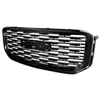 2015-2020 GMC Yukon/Yukon XL Glossy Black ABS Denali Style Mesh Grille