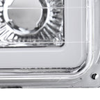 1988-1998 Chevrolet/GMC C10 C/K LED Strip Bumper Corner Signal Lights (Chrome Housing/Clear Lens)