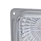 1988-1999 Chevrolet C/K C10/Suburban/Silverado/Tahoe GMC Sierra/Yukon Bumper Lights (Chrome Housing/Clear Lens)