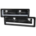 1988-1998 Chevrolet/GMC C10 C/K LED Strip Bumper Corner Signal Lights (Matte Black Housing/Clear Lens)