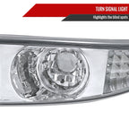 2000-2006 GMC Sierra/Yukon/Yukon XL Denali Bumper Lights (Chrome Housing/Clear Lens)