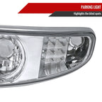 2000-2006 GMC Sierra/Yukon/Yukon XL Denali Bumper Lights (Chrome Housing/Clear Lens)