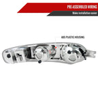 2000-2006 GMC Sierra/Yukon/Yukon XL Denali Bumper Lights (Chrome Housing/Clear Lens)