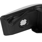 1993-1996 Jeep Grand Cherokee Bumper Signal Lights (Matte Black Housing/Clear Lens)
