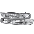 1999-2007 GMC Sierra/Yukon/Yukon XL Bumper Lights (Chrome Housing/Clear Lens)