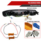 1999-2007 GMC Sierra/Yukon/Yukon XL Bumper Lights w/ Sequential Turn Signal Lights (Chrome Housing/Clear Lens)