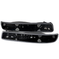1999-2007 GMC Sierra/Yukon/Yukon XL Bumper Lights (Black Housing/Clear Lens)