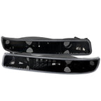 1999-2007 GMC Sierra/Yukon/Yukon XL Bumper Lights (Black Housing/Clear Lens)